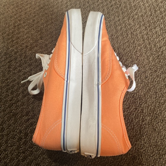 Size 8 Orange- Peach Van Sneakers - Picture 4 of 5